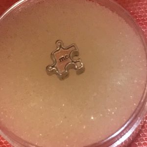 3/$10 Origami Owl Silver Puzzle Piece Charm